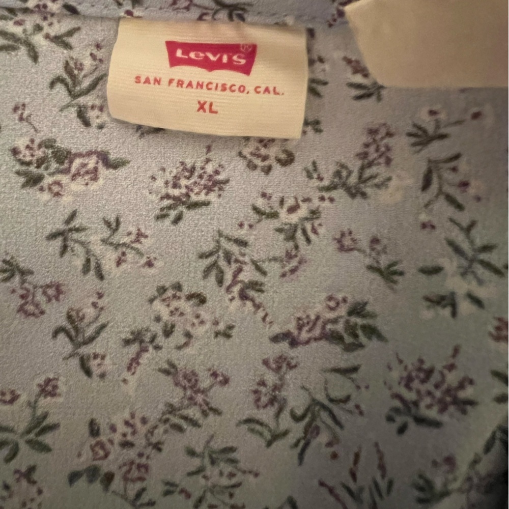 Women's Delray Floral-Print V-Neck Mini Dress - Picture 4 of 4